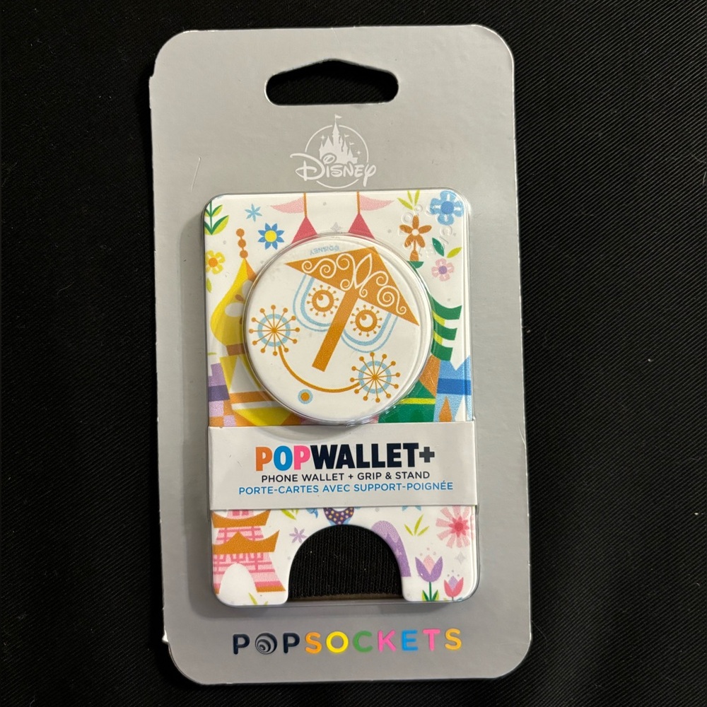 Disney It’s A Small World iPhone or Android PopSockets /PopWallet Card/ID Holder